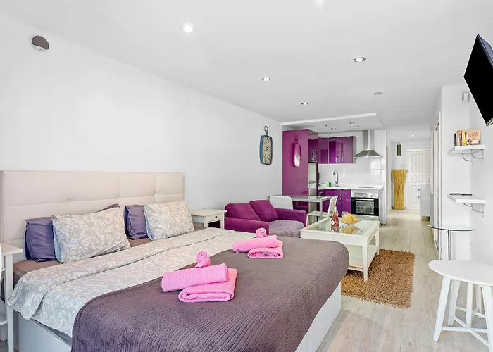 Club Villamar - Estudio Moderno Frente Al Mar * Costa Adeje (Tenerife)